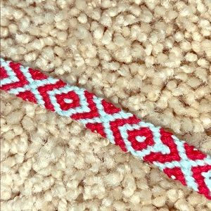 tribal patterned friendship bracelet!!